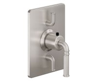 Rectangle Back Plate, Lever Handle Style Therm with 2 Stops