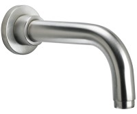 Modern, Round Wall Mount Tub Spout