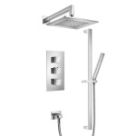 3 Handle Thermostatic Control, Hand Shower and Showerhead