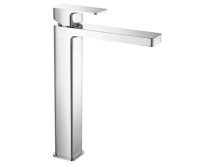 Flusso 196.1700 Tall, Square Style Single Hole Faucet with Top Lever Control