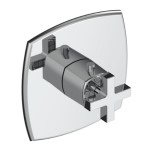 Vertical, 2 Cross Handle Thermostatic Control