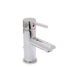 Single Hole Faucet with Top Lever Control, Polished Chrome