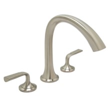 3 Piece Tub Filler with Curving Style