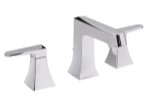 Square Base, Lever Handles, Sink Faucet