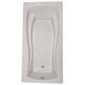 Sculpted, Rectangle, Oval Bathing Well, Armrests
