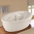Oval Tub with Decorative Skirt