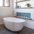 Alamo Installed with Freestanding Tub Filler Back Corner