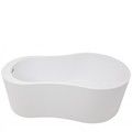 Figure 8 Curving, Oval Freestanding Bath, End Drain