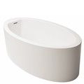 Studio Aubry Freestanding Oval Tub with End Drain