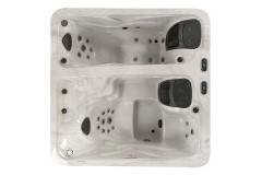 Large Square, 2 Zone for Hot & Cold Side, Spa Tub