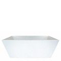 Rectangle Bathtub with Angled Sides