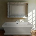 DaVinci Installed with Freestanding Tub Fauceted Centered Behind