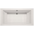 Davinici Top View, Flat Rim, Center Side Drain