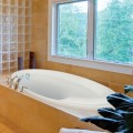 Deanna Drop-in Bath Installed in Tile Surround