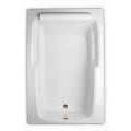 Duo Rectangle Tub, Rolled Neck Pillow