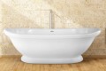 Freestanding Rectangle Bath with Angled Sides