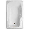 Isabella Rectangle Bath, Oval Bathing Well, Armrests