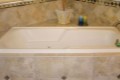 Rectangle Tub with Armrests, End Drain