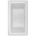 Kayla Rectangle Tub with Center Drain