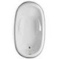 Kimberly Oval Tub, Armrests, End Drain