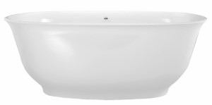 Liberty Oval Freestanding Bath with Rolled Rim