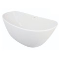 Oval Freestanding Bath with Curving Sides