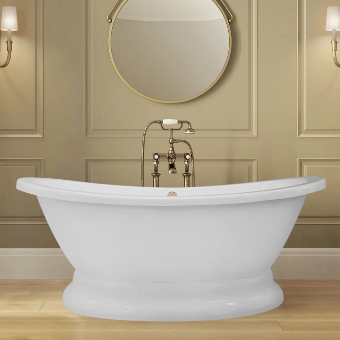 Hydro Systems Mitra Bathtub | Mitra Slipper Soaking Tub