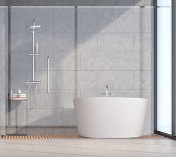 Small Round Freestanding Bath