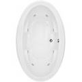 Oval, Center Drain, Drop in Tub