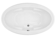 Nina Oval, Center Side Drain,4 Armrests