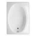 Ovation Rectangle Tub, Oval Bathing Well
