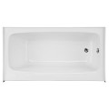 Rectangle Bathtub with Skirt and Tile Flange