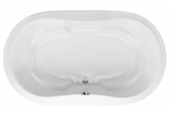 Savannah Oval, Center Side Drain, 4 Armrests