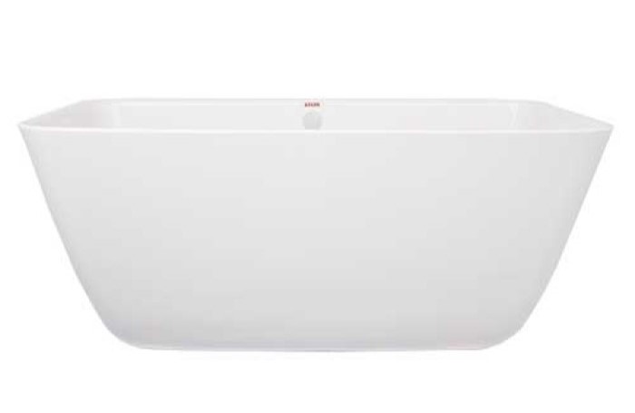 Freestanding Rectangle Bath with Angled Sides