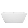 Hydro Systems Pearl Freestanding Rectangle Bath with Angled Sides