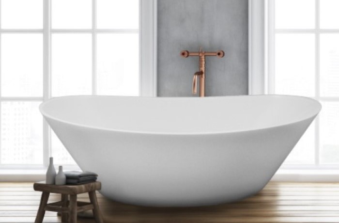 Freestanding Double Slipper Bath