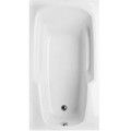 Rectangle Tub with Armrests, End Drain