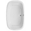 Sylvia Oval Bath, Center Drain