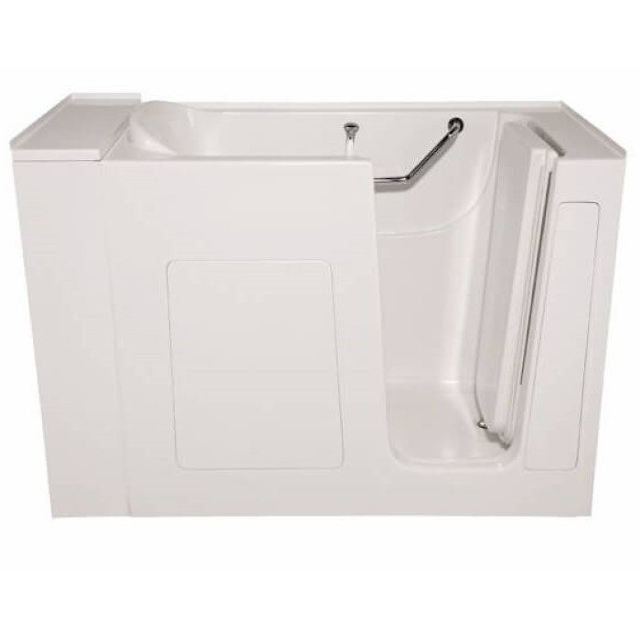 Hydro Systems Lifestyle Walk-in Bath with Extension and Door Open