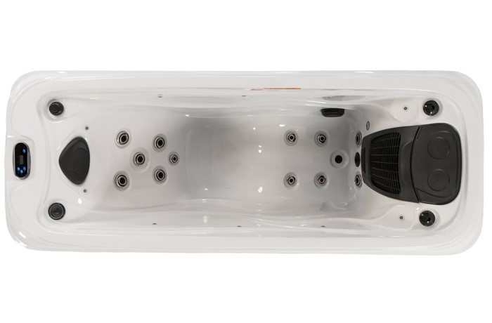 Long and Narrow, 1 Person Cold Plunge and Hot Tub Spa