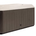 Spa Tub Cabinet with Tub Drain