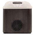 Spa Tub Cabinet with Tub Cold Plunge Fan