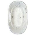 Fantasy 6.6 Sooth Soak Large Oval Center Drain Tub