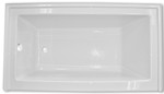 Rectangle Tub with Skirt & Flange