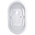 Modern Oval Center Drain