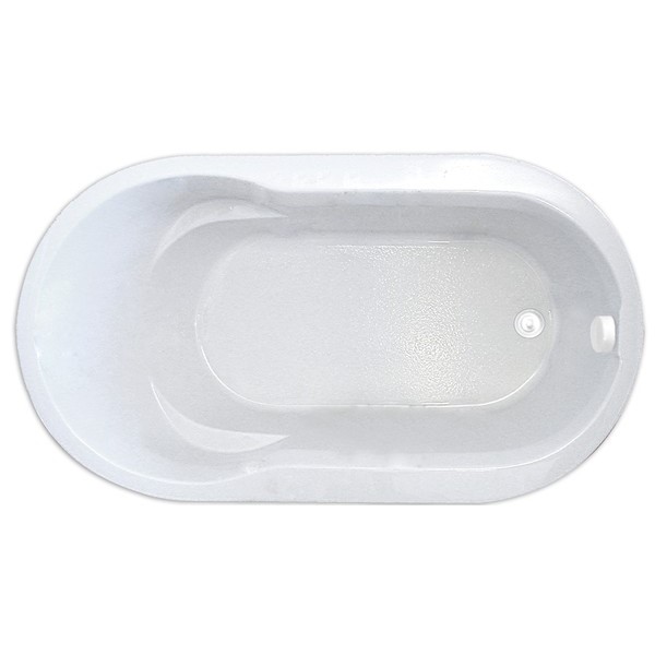 Haven Soaking Tub Oval, End Drain Tub Only
