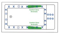 Lacie Deluxe Whirlpool & Air Jet Locations