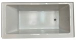 Right Drain Alcove Tub