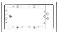 Lacie Standard Whirlpool & Air Jet Locations