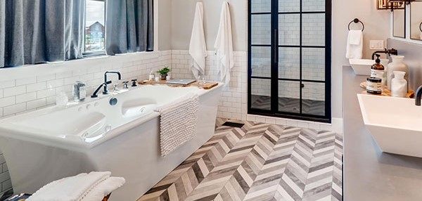 Rectangle Freestanding Tub with Wide Rim for Faucet